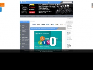 Nowoczesna lustrzanka Sony Alfa